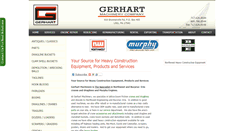 Desktop Screenshot of gerhartmachinery.com